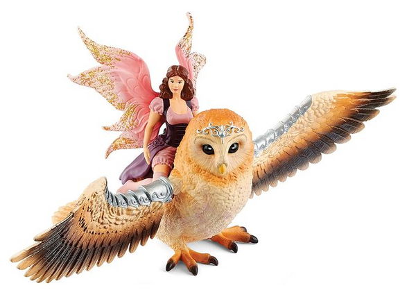 Schleich -Fairy in Flight Glam Owl
