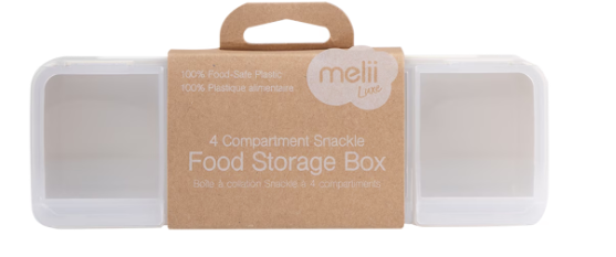 MELII LUXE 4 COMPARTMENT SNACKLE BOX