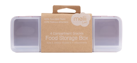 MELII LUXE 4 COMPARTMENT SNACKLE BOX