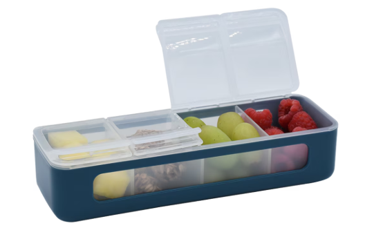 MELII LUXE 4 COMPARTMENT SNACKLE BOX