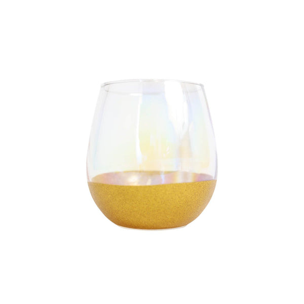 DIY Celebration Glass - Silver/Gold - Gold - Homewares
