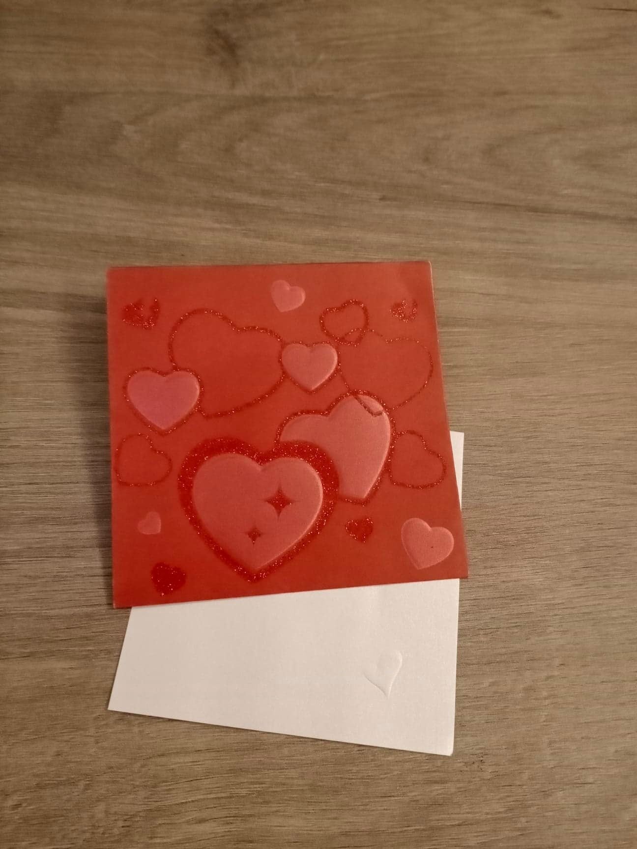 Include a Personalised Gift Card - Hearts - Cards