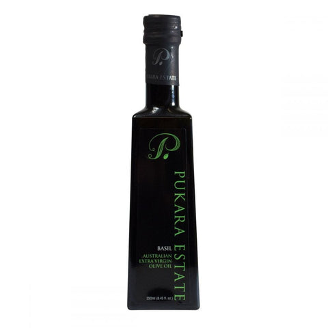 Basil Extra Virgin Olive Oil 250ml - Pukara